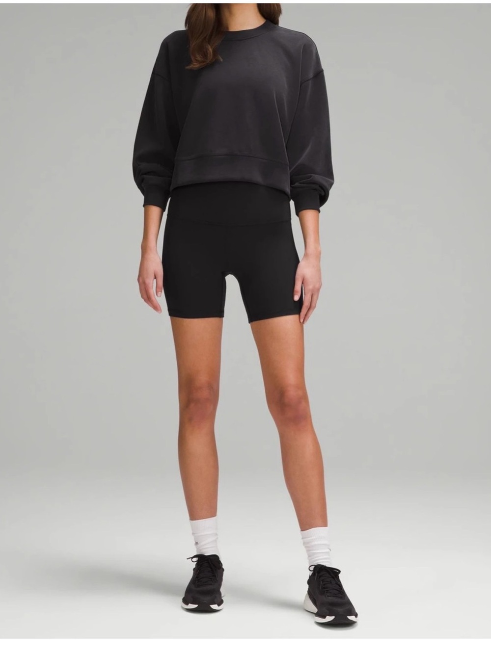 Lululemon Softstreme Perfectly Oversized Cropped Crew
